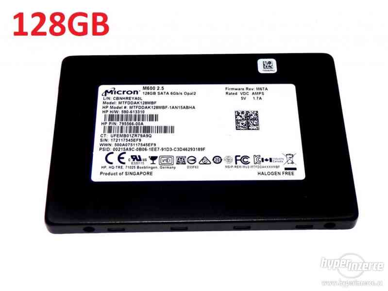 SSD disk 2.5" Crucial M600 128GB MLC SATA III NOVÉ - foto 1