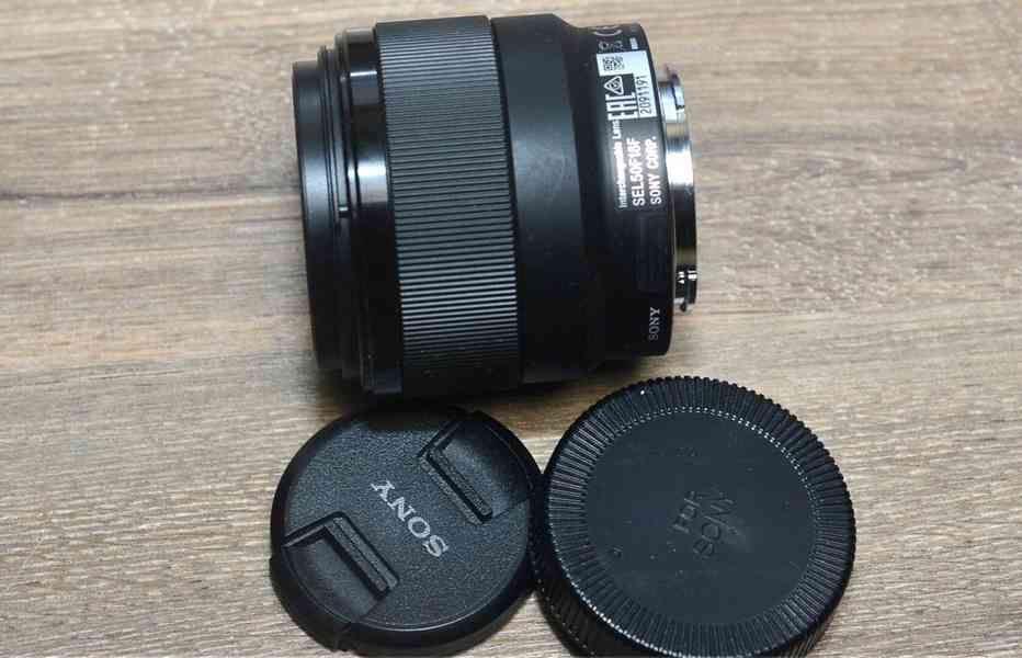 Sony FE 50mm f/1,8 *Full-frame*Pevný*E mount - foto 3