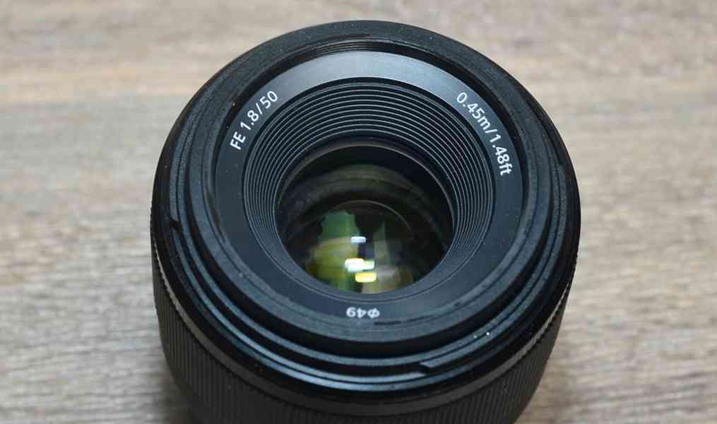 Sony FE 50mm f/1,8 *Full-frame*Pevný*E mount - foto 4