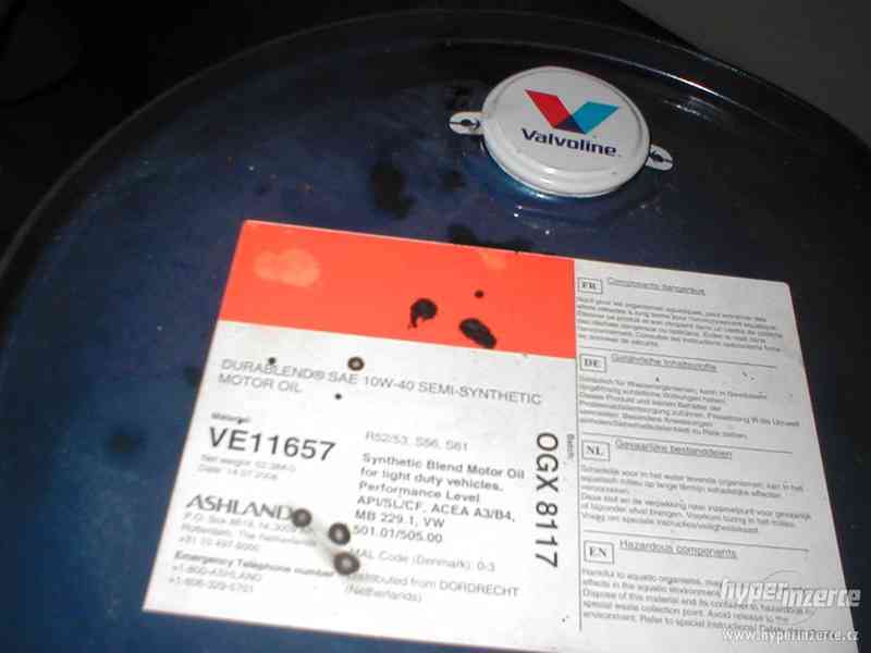 Motorový olej 10W-40 Valvoline - foto 2