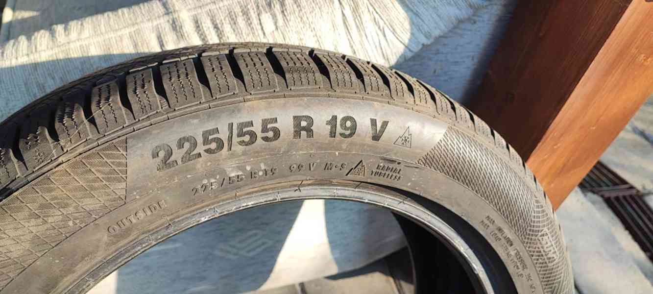 CONTINENTAL 225/55 r19 v99 - foto 3