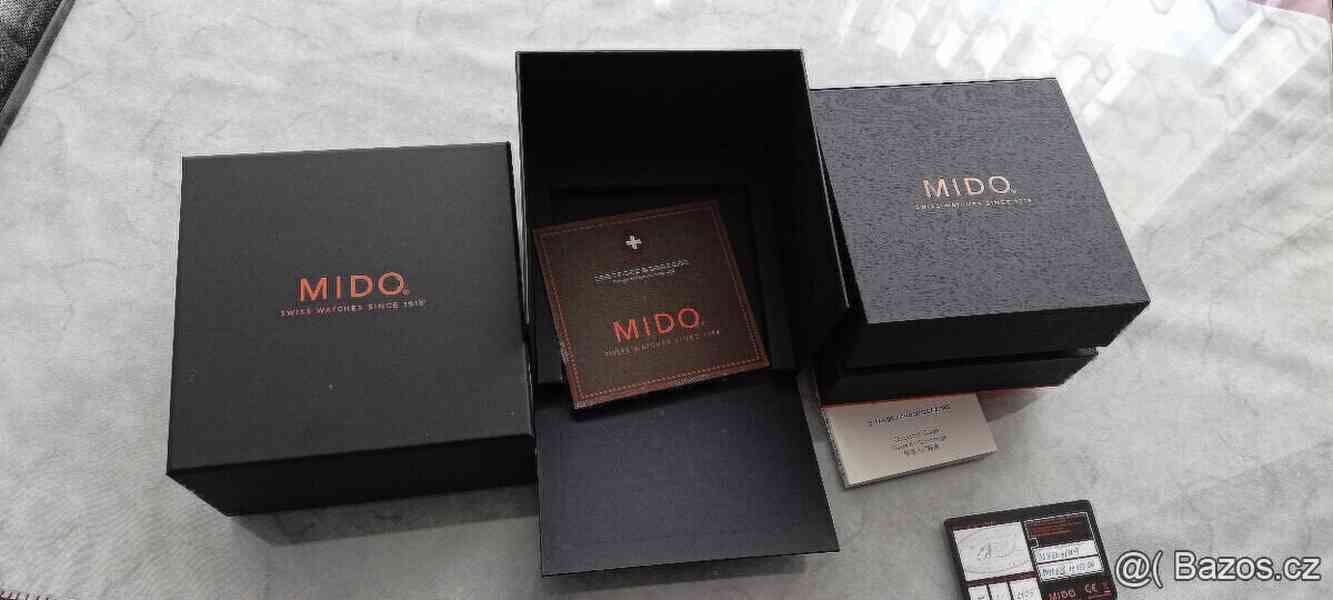 Švýcar.Mido Commander Big Date M021.626.11.051-Nové.Záruka.  - foto 12