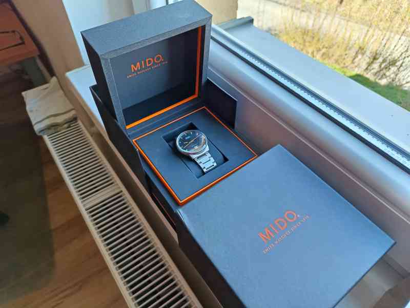 Švýcar.Mido Commander Big Date M021.626.11.051-Nové.Záruka.  - foto 26