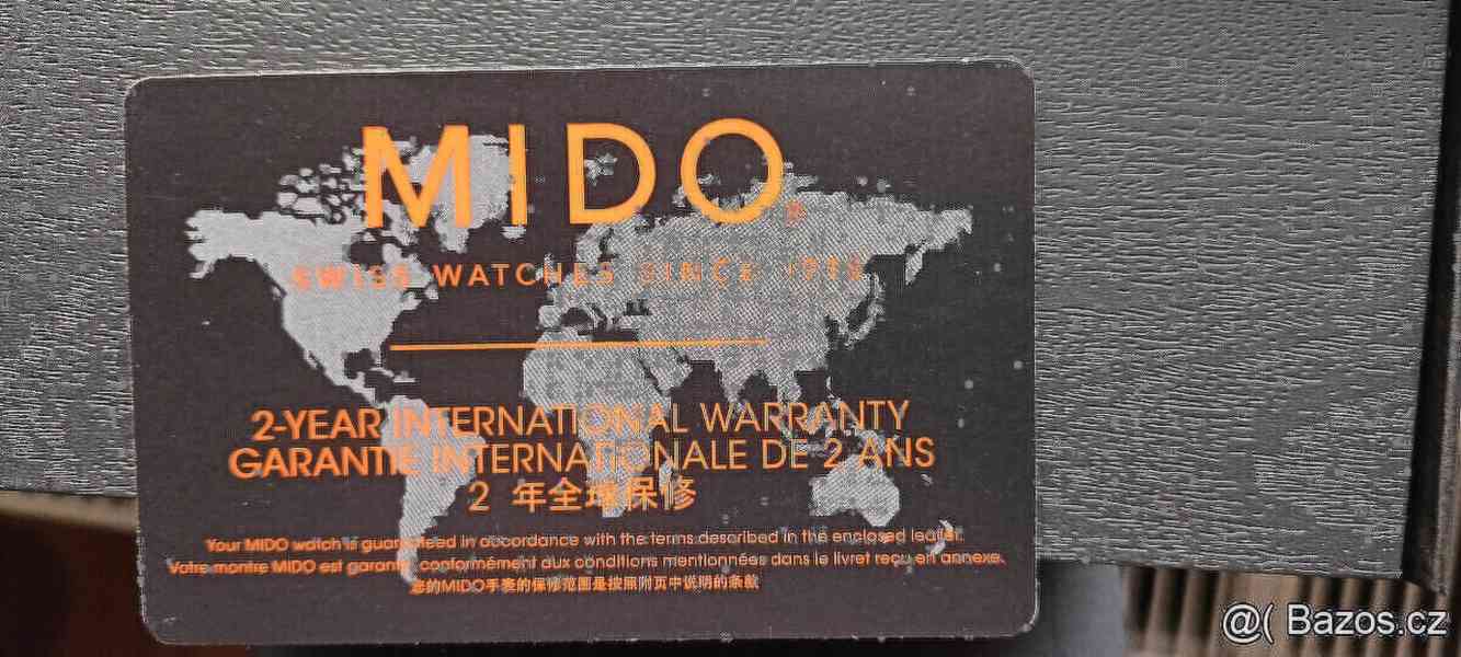 Švýcar.Mido Commander Big Date M021.626.11.051-Nové.Záruka.  - foto 16