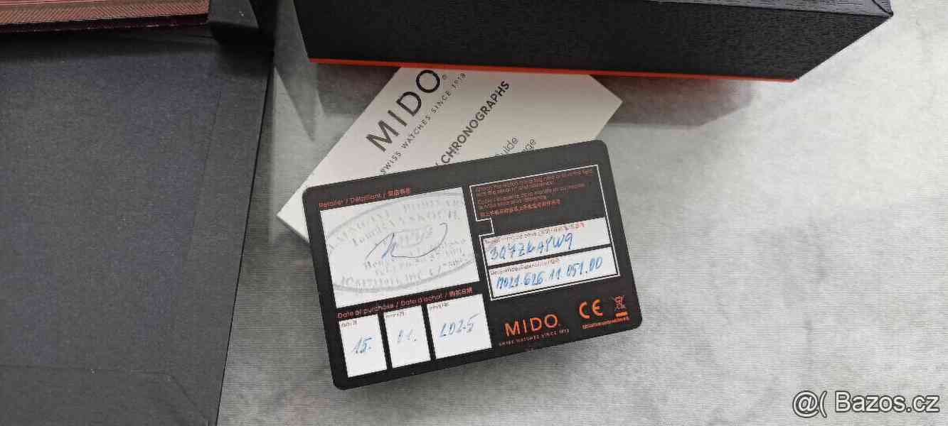 Švýcar.Mido Commander Big Date M021.626.11.051-Nové.Záruka.  - foto 32
