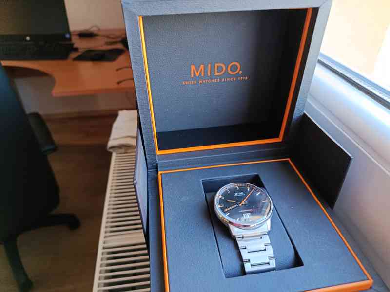 Švýcar.Mido Commander Big Date M021.626.11.051-Nové.Záruka.  - foto 29