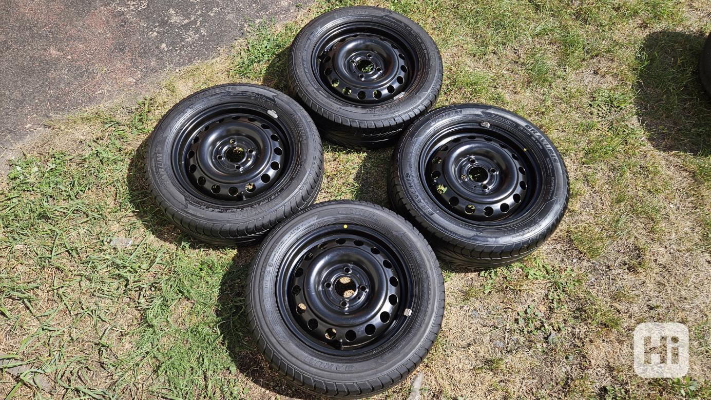 Nissan Micra plechové disky 5Jx14 4x100 ET45 kola 175/65R14 - foto 1