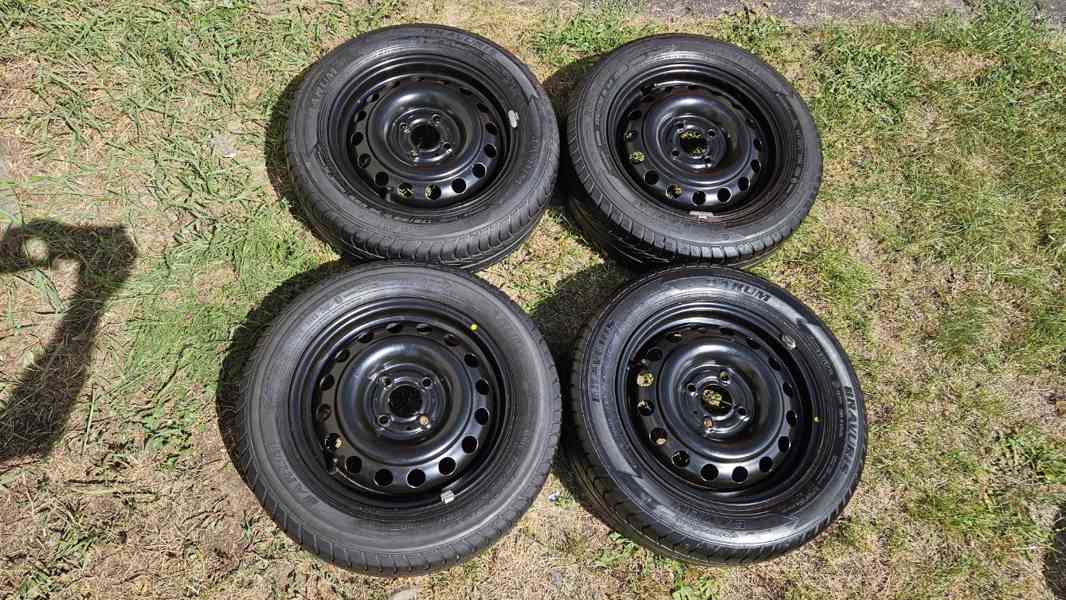 Nissan Micra plechové disky 5Jx14 4x100 ET45 kola 175/65R14 - foto 2