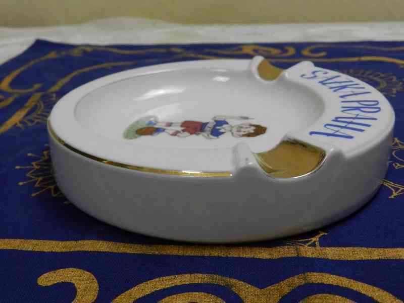 Reklamní popelník Sazka Praha Stará Role - foto 3