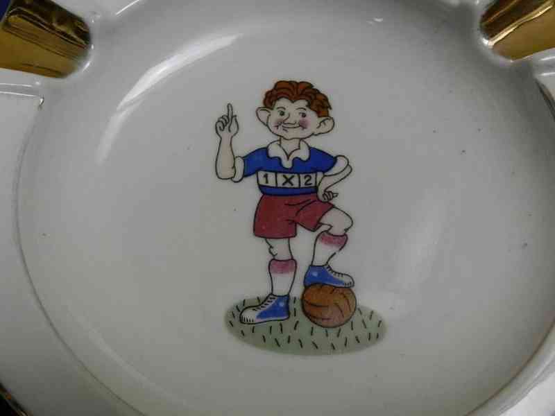 Reklamní popelník Sazka Praha Stará Role - foto 2