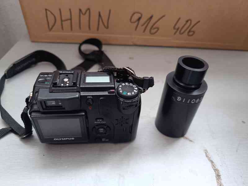 Digitální fotoaparát Olympus Camedia C-5050 + adaptér - foto 3