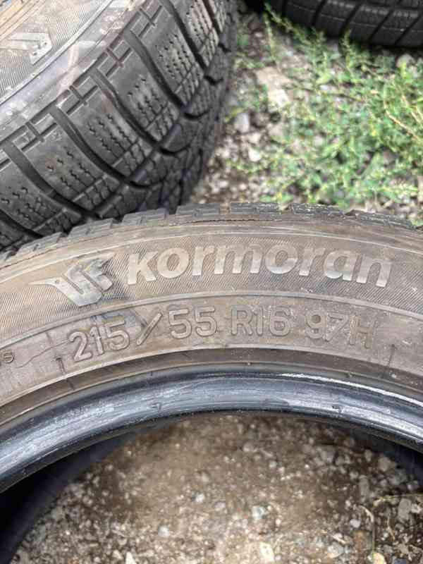 Kormoran SNOW 215/55 R16 97H  4ks 7-8mm pouzite - foto 6