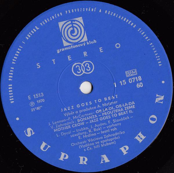 Václav Zahradník Big Band – Jazz Goes To Beat  (LP) - foto 4