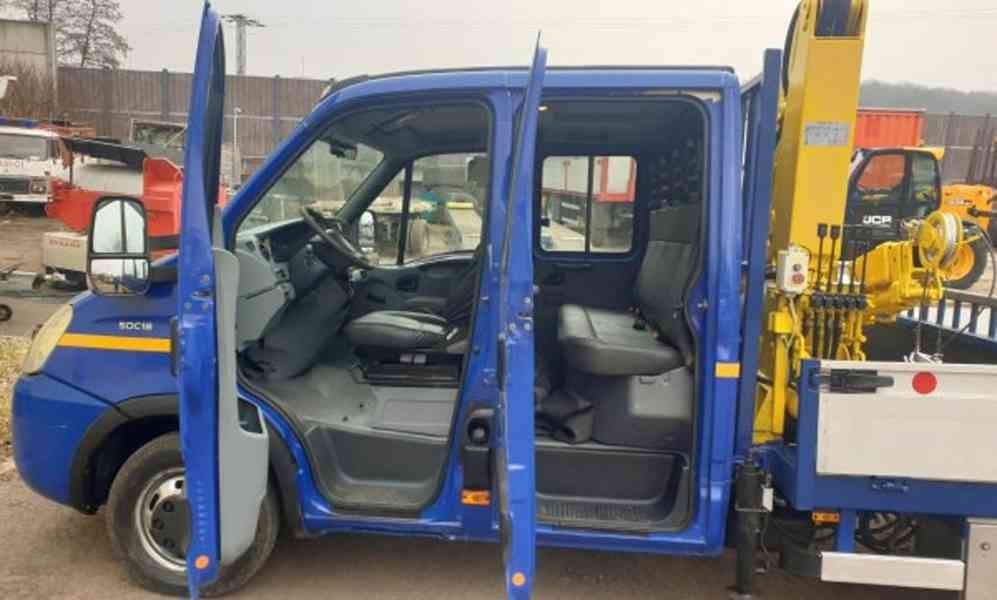 3.5t/5t Iveco 7míst +HR naviják valník tupláky tažné - foto 15