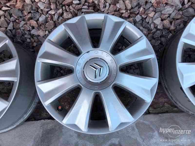 4x108 R17 originál alu disky Citroën + SENZOR TLAKU - - foto 3