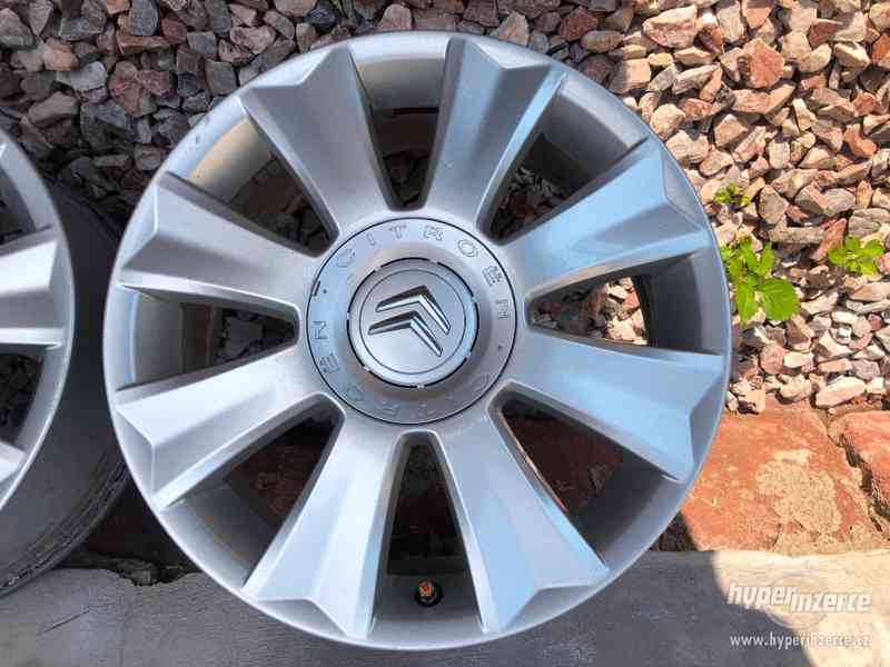4x108 R17 originál alu disky Citroën + SENZOR TLAKU - - foto 5