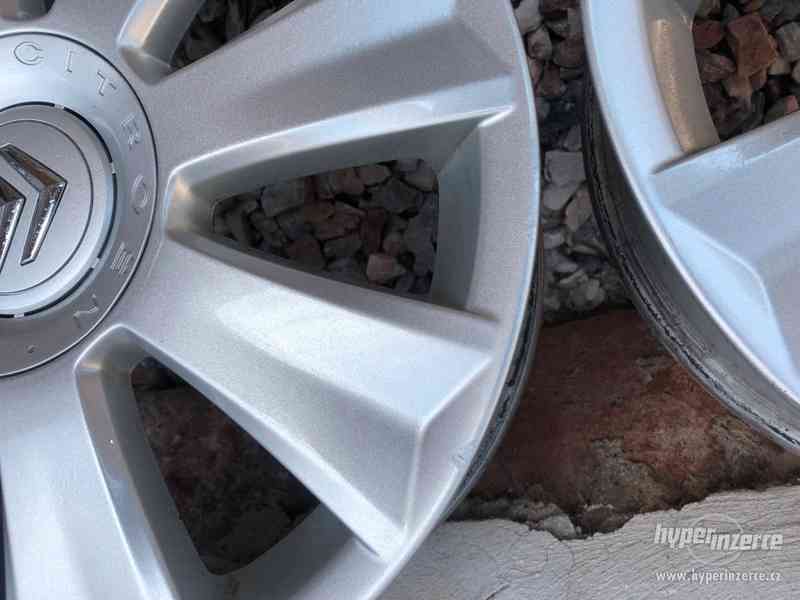 4x108 R17 originál alu disky Citroën + SENZOR TLAKU - - foto 6