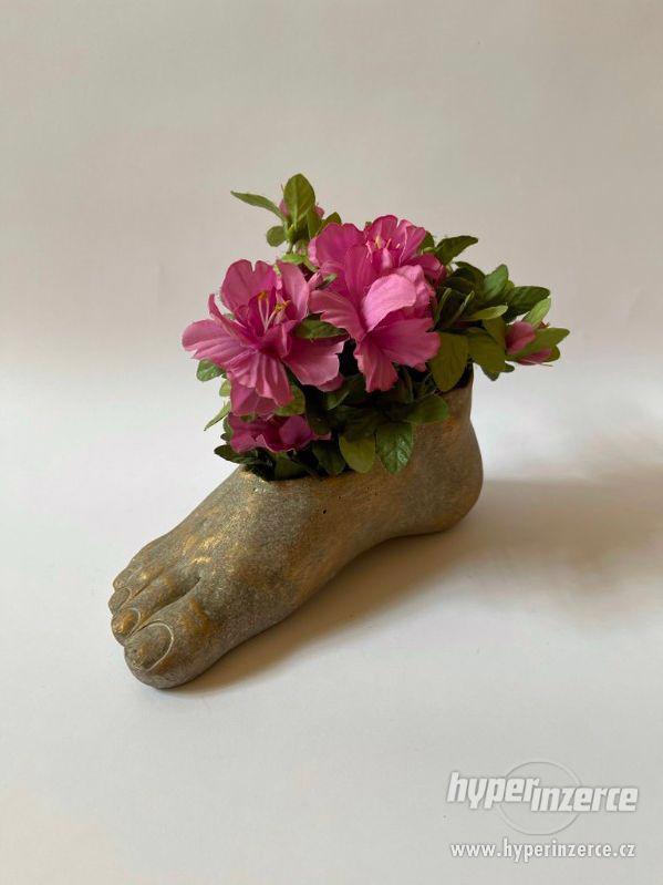 Noha - obal na květináč - foto 1