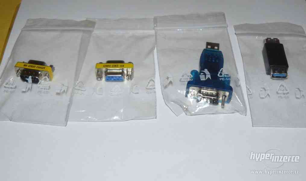 USB porty, redukce k PC (sada 4 ks) NOVÉ - foto 1
