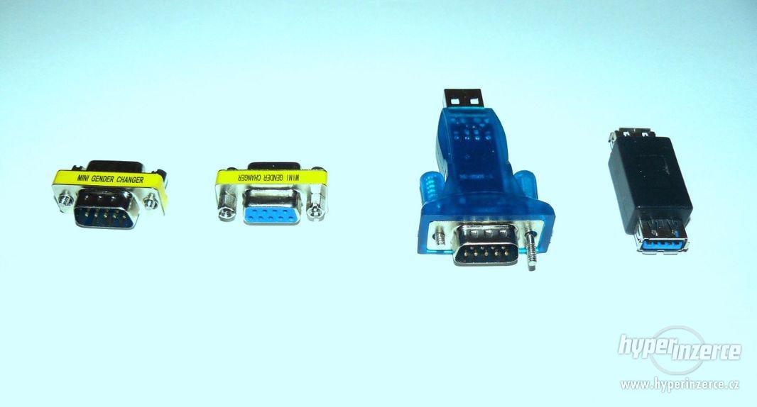 USB porty, redukce k PC (sada 4 ks) NOVÉ - foto 3