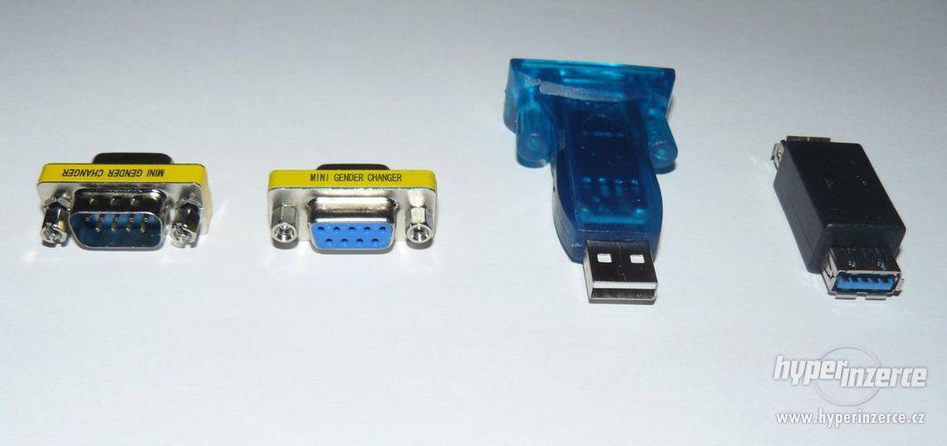 USB porty, redukce k PC (sada 4 ks) NOVÉ - foto 4
