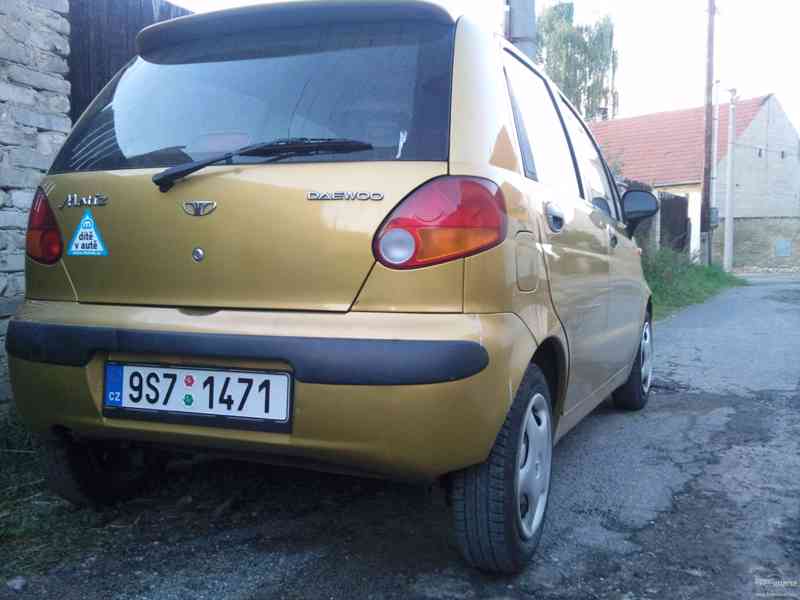 Daewoo Matiz , maximální výbava! klima, EKO DAN ZAPLACENA - foto 6