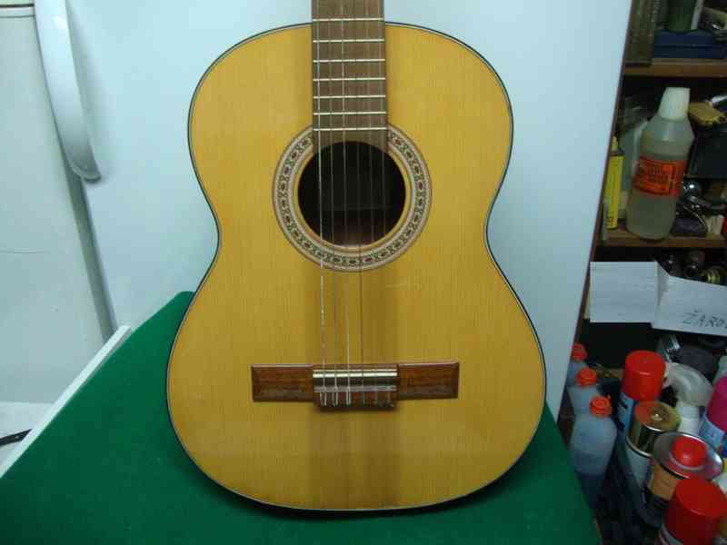 1/2 klasická kytara STRUNAL 4655 krásný stav pěkná pro dítě - foto 2