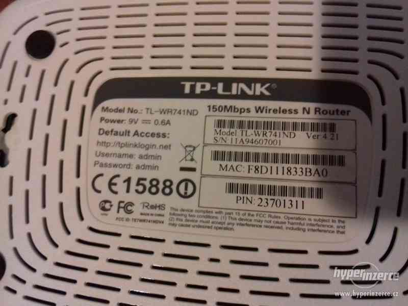 Router TP-Link WR741ND vadný - foto 4