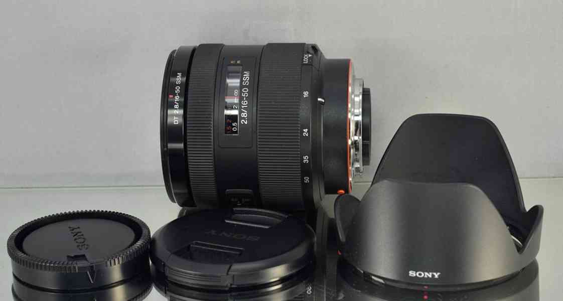 Sony DT 16-50mm 1:2.8 SSM*APS-C zoom lens*A-mount - foto 1