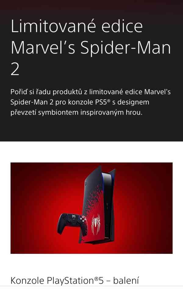 Playstation PS5 Spider man 2 limited edition - foto 2