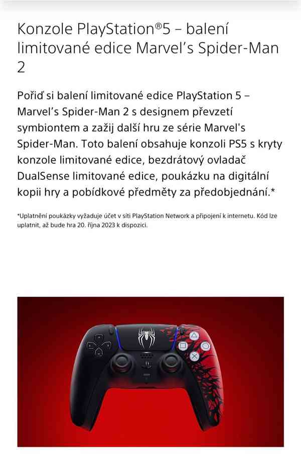 Playstation PS5 Spider man 2 limited edition - foto 3