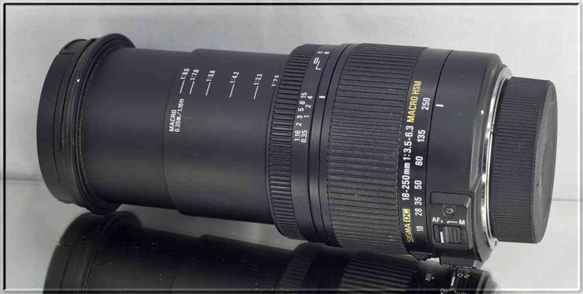 pro Nikon - Sigma DC 18-250mm 1:3.5-6.3 HSM OS - foto 8
