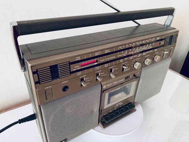 Radiomagnetofon/boombox Saba RCR 756, rok 1980 - foto 8