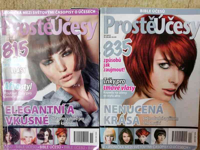 Prodám časopisy o vlasech a účesech hlavně pro ženy  - foto 2