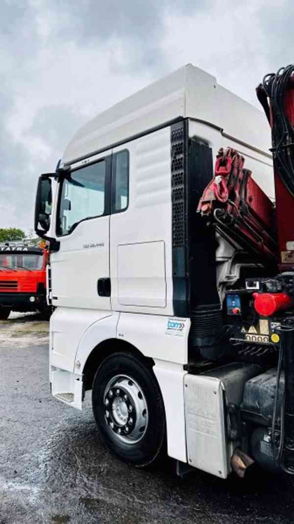 Eur4 valník 6x2 MAN +ruka HMF 12tm / 12m dosah HR - foto 10