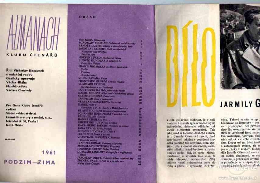 Almanach Klubu čtenářů - podzim-zima 1961 - foto 1