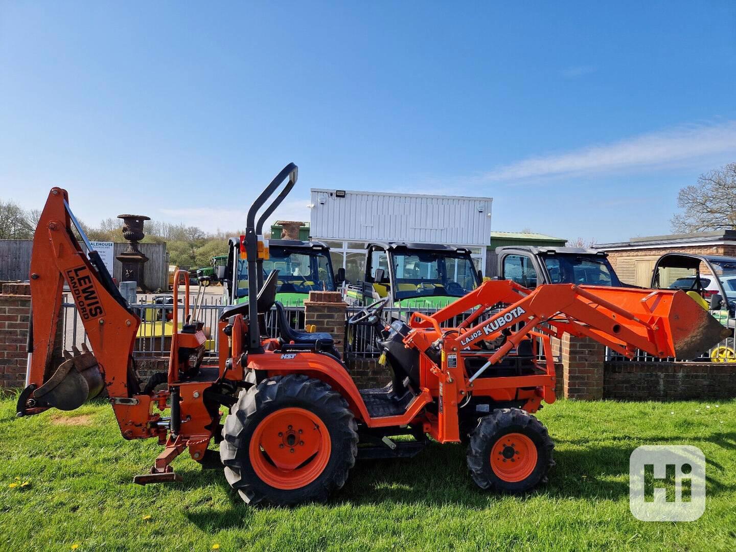  Malotraktor Kubota B-2IIOB luxusní původní stav - foto 1