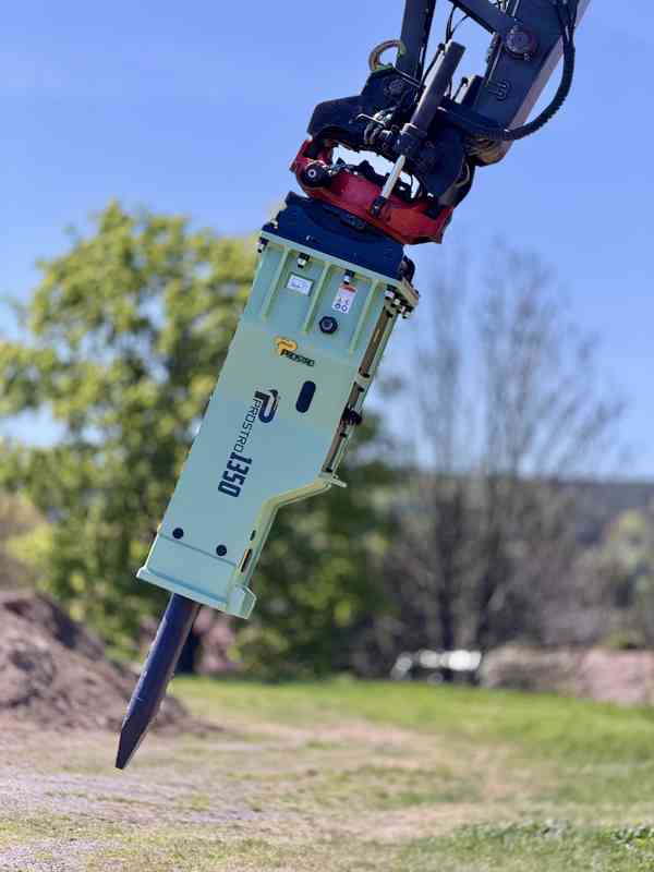 Hydraulické bourací kladivo Prostro 1350 s upínáním S60 - foto 2