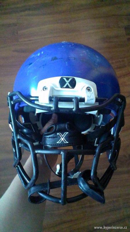 výstroj na americký fotbal- helma na americký fotbal - foto 2