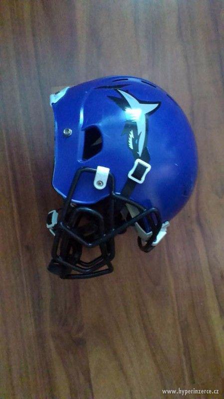 výstroj na americký fotbal- helma na americký fotbal - foto 4