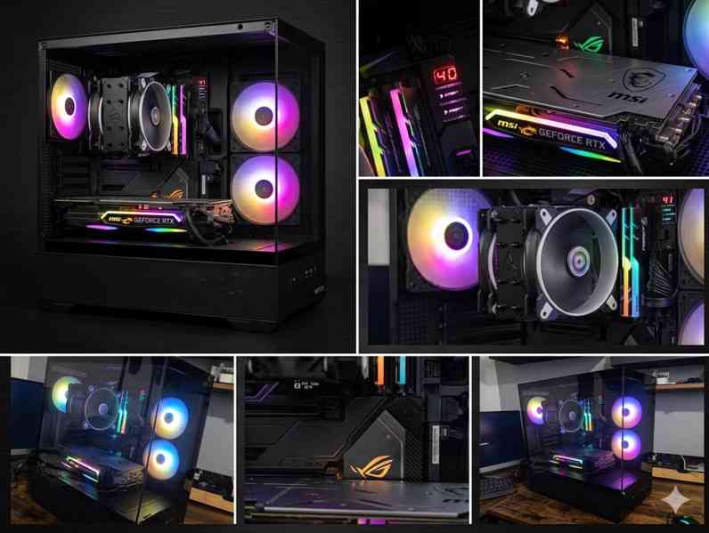 Výkoný herni a pracovní PC stroj s i9 Core / komplet baleni - foto 5
