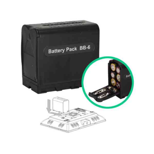 Sony baterie - redukce na 6xAA - foto 1