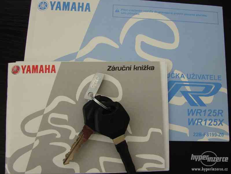 Yamaha WR 125 X 1.Maj.serv.kníž.Koup.ČR - foto 9