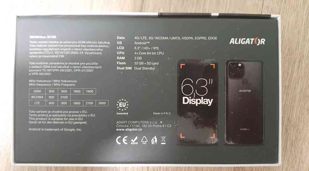 Aligator S6100 Duo 32Gb nový - foto 2