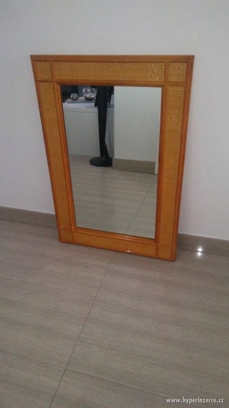 Ratanové zrcadlo - foto 1