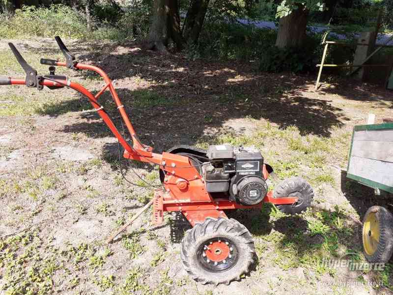 Mountfield s rotavatorem a vozikem - foto 2