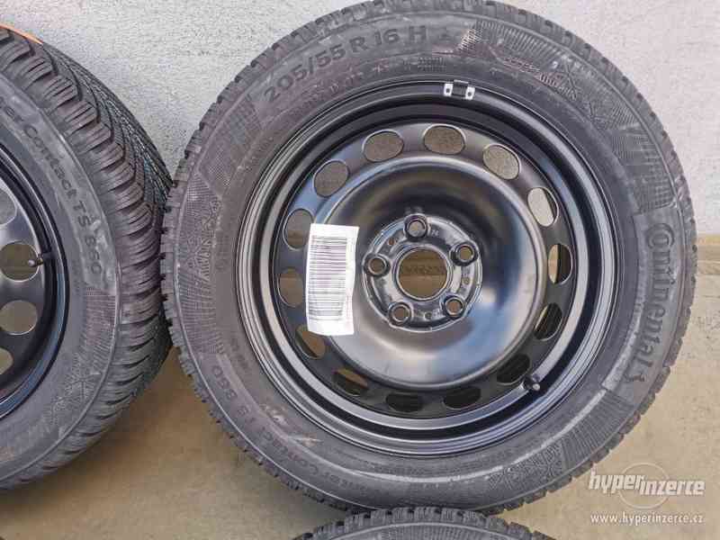 205/55R16 zimní pneu 6x16 5x112 ET48 octavia III NOVÁ SADA - foto 5