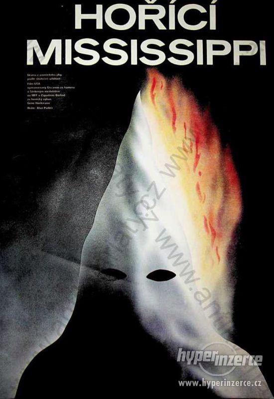 Hořící Mississippi Milan Pecák film plakát 1990 - foto 1