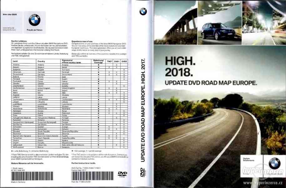 BMW mapy 2018 navigace professional - foto 1