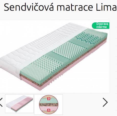 Matrace Dřevočal -LIMA 200x140 - foto 1